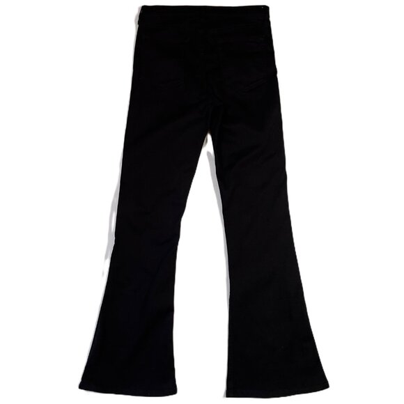 Banana Republic High Rise Flare Jean Size 31 Long Deep Black - Picture 7 of 16